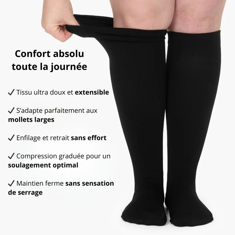 Chaussettes de Compression Anti-Douleur