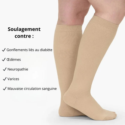 Chaussettes de Compression Anti-Douleur